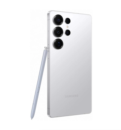 Samsung Galaxy S25 Ultra (2025) 12/256Gb Titanium Whitesilver, серебряный титан