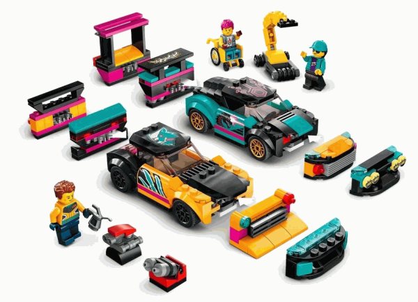 Конструктор LEGO City - Мастерская по тюнингу автомобилей (60389)