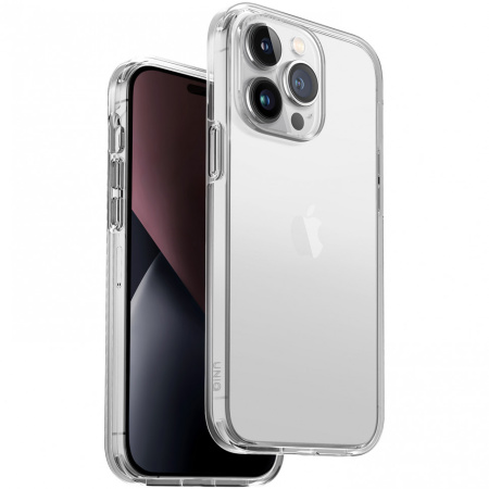 Чехол Uniq Clarion для iPhone 14 Pro Max, цвет Прозрачный (Clear)
