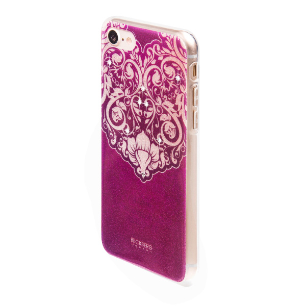 Чехол Beckberg perfect crystal case для iPhone 7/8 Plus, цвет Фиолетовый