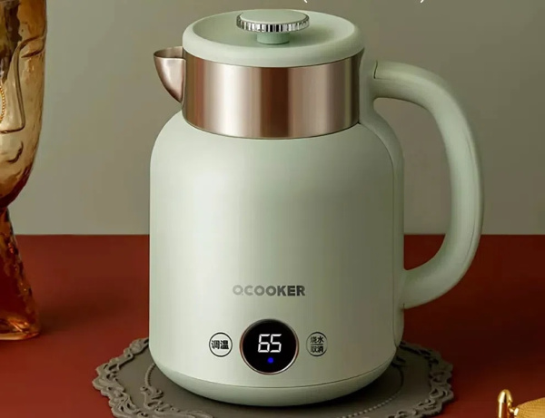 Электрический чайник Xiaomi Qcooker Retro Electric Kettle 1.5L, Зеленый CR-SH1501 (RU)