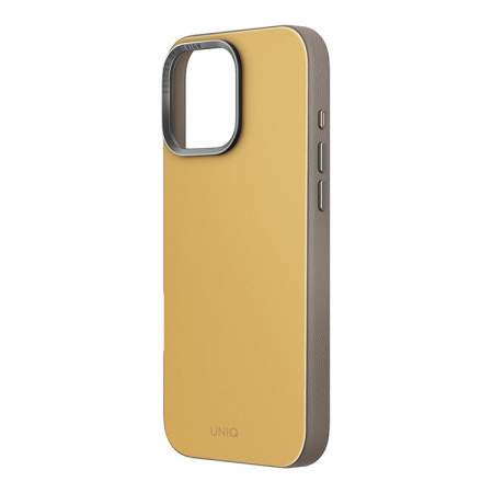 Чехол Uniq Lyden DS Canary Yellow/Flint Grey (Magsafe) для iPhone 16 Pro Max