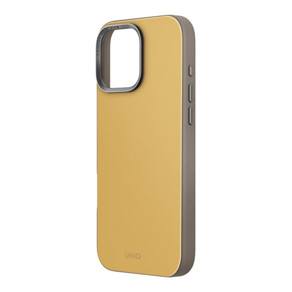 Чехол Uniq Lyden DS Canary Yellow/Flint Grey (Magsafe) для iPhone 16 Pro Max