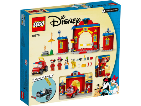 Конструктор LEGO Disney - Пожарная часть и машина Микки и его друзей (10776)