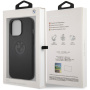 Чехол CG Mobile BMW Signature Genuine leather Embossed logo Hard для iPhone 13 Pro Max, цвет Черный (BMHCP13XREELK)