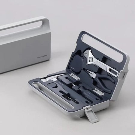 Набор инструментов Xiaomi HOTO Monkey Home Manual Toolbox, Grey (QWSGJ002)