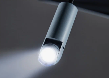 Зонт с фонариком U'REVO Automatic Reverse Folding Lighting Umbrella Чёрный