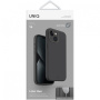 Чехол Uniq LINO MagSafe для iPhone 14, цвет Серый (Grey) (IP6.1(2022)-LINOHMGRY)