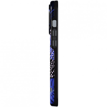 Чехол Richmond & Finch для iPhone 13 Pro Max, цвет "Синий гепард" (Blue Cheetah) (R47011)