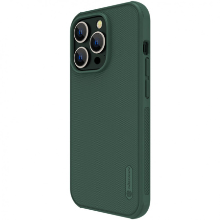 Чехол Nillkin Super Frosted Shield Pro case для iPhone 14 Pro, цвет Темно-зеленый