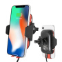 Автодержатель Ferrari с функцией беспроводного ЗУ On-Track Wireless (10W)+Type-C, красный (FECCWLPDRE)