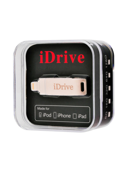 Флеш-накопитель для iPhone iDrive 128Gb (MFI)