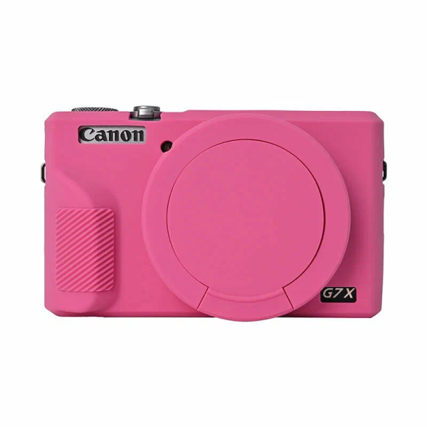 Чехол для фотоаппарата Canon Powershot G7 X Mark III розовый