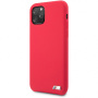 Чехол CG Mobile BMW M-Collection Liquid silicone Hard TPU для iPhone 11 Pro, цвет Красный (BMHCN58MSILRE)