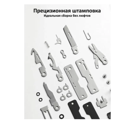 Мультитул мини Xiaomi NexTool Multifunction Knife, Черный NE20096