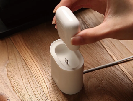 Док-станция Elago AirPods Charging Station для AirPods, цвет Белый (EST-AP-WH)