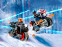 Конструктор LEGO Super Heroes - Черная вдова и Капитан Америка на мотоциклах (76260)