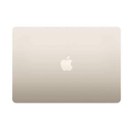Ноутбук Apple MacBook Air 15" (M3, 8C CPU/10C GPU, 2024), 8 ГБ, 512 ГБ SSD, «сияющая звезда» (MRYT3)