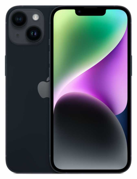 Apple iPhone 14 256GB Midnight, тёмная ночь, черный