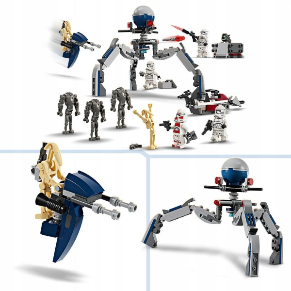 Конструктор LEGO Star Wars - Солдат-клон и боевой дроид (75372)
