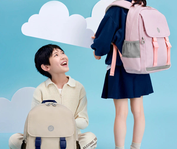 Рюкзак NINETYGO Genki school bag, фиолетовый
