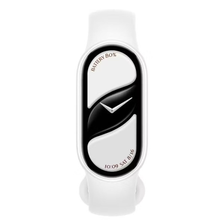 Фитнес-браслет Xiaomi Mi Smart Band 10 Ceramic Edition Pearl White, белый (Global)