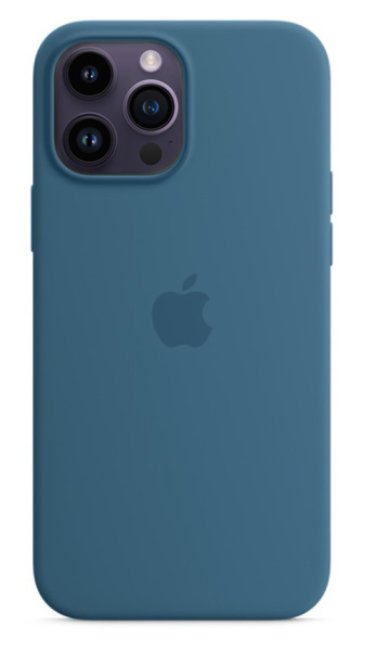 Чехол Silicone Case для iPhone 14 Pro Cosmos Blue, цвет Космический синий