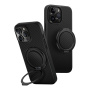 Чехол Uniq KEVA AIR Kevlar + GripFit Premium Mount Black (MagSafe) для iPhone 16 Pro