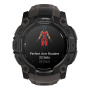 Смарт часы Garmin INSTINCT 3 AMOLED 50мм Black, черный с угольно-черным ремешком