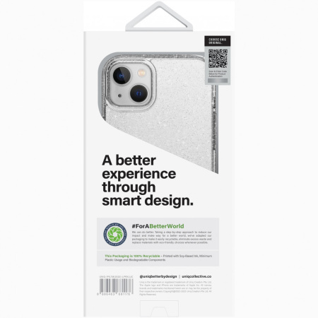 Чехол Uniq Lifepro Xtreme для iPhone 14 Plus, цвет Прозрачный (Tinsel) (IP6.7M(2022)-LPRXLUC)