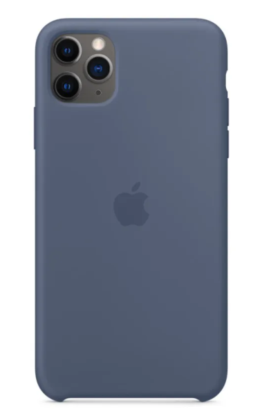 Чехол Silicone Case для iPhone 11 Pro Max Alaskan Blue, цвет Темно-синий