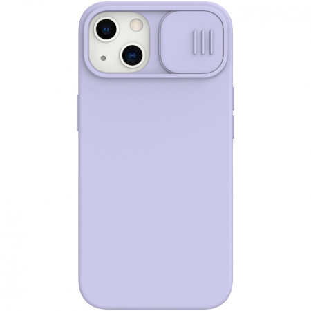 Чехол Nillkin CamShield Silky Silicone для iPhone 13, цвет Фиолетовый (6902048223356)