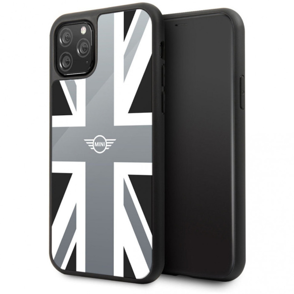 Чехол CG Mobile MINI Tempered glass Union Jack Hard для iPhone 11 Pro, цвет Серебристый (MIHCN58TGUJSI)