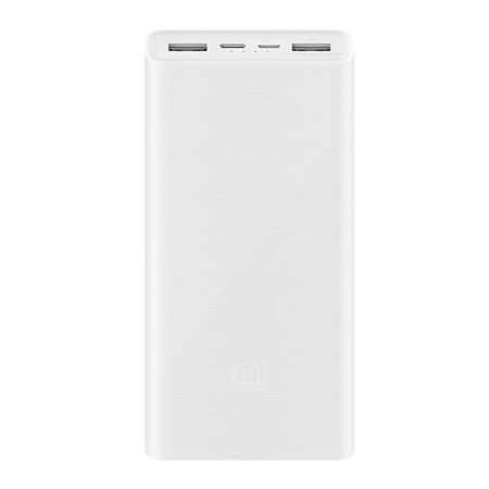 Внешний аккумулятор Xiaomi Mi Power Bank 3 20000 mAh (PLM18ZM) ,White