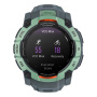 Смарт часы Garmin INSTINCT 3 AMOLED 50мм Neo Tropic, зеленый с серым ремешком
