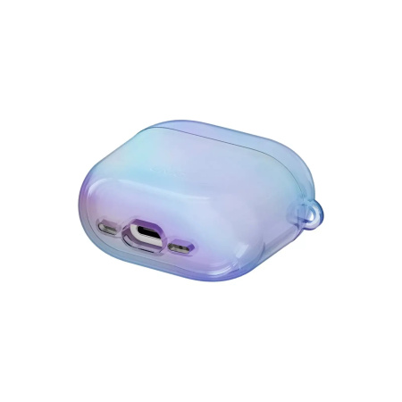 Чехол Uniq Iridescia (holographic) Eclipse Blue для Airpods 4