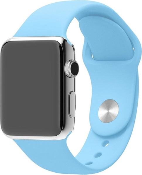 Ремешок силиконовый COTEetCL для Apple Watch 38/40/41, голубой