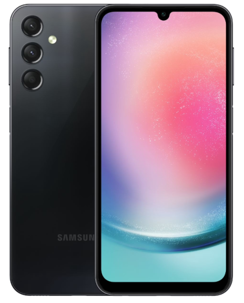 Samsung Galaxy A24 (2023) 4/128GB Black, черный