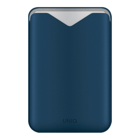 Картхолдер Uniq Lyden EVO Magnetic cardholder with Stand Steel Blue