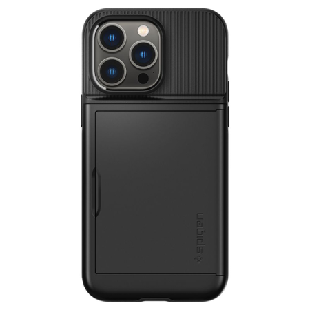 Чехол SPIGEN SLIM ARMOR CS для IPHONE 14 PRO BLACK, цвет Черный (8809811863666)