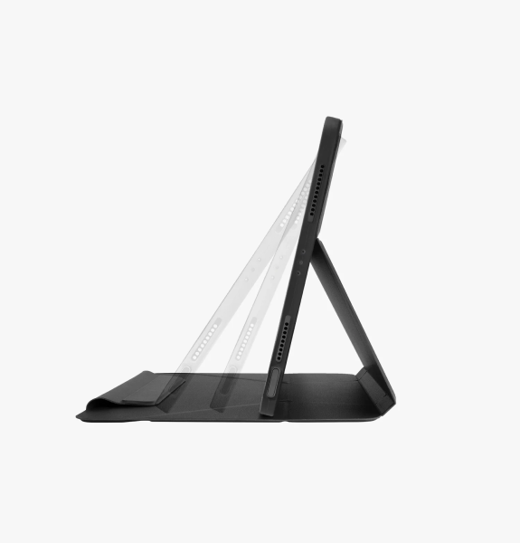 Чехол Uniq Ryze 360 Light Black для iPad Air 13 (2024), черный