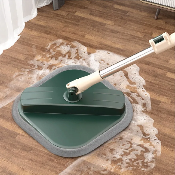 Швабра с ведром с функцией самоочистки, Зеленый