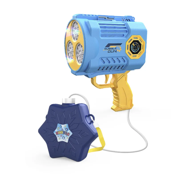 Генератор мыльных пузырей Bubble Gun, Голубой