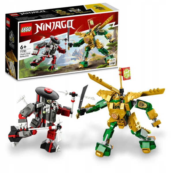 Конструктор LEGO Ninjago - Битва робота Ллойда (71781)