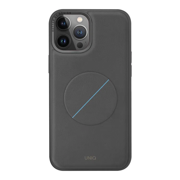 Чехол Uniq Novo with magnetic grip для iPhone 14 Plus, цвет Серый
