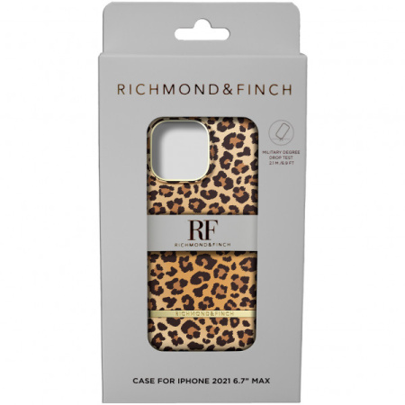 Чехол Richmond & Finch для iPhone 13 Pro Max, цвет "Мягкий леопард" (Soft Leopard) (R47023)