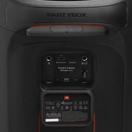 Портативная акустика JBL Partybox 320, Черный