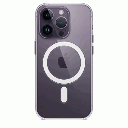 Чехол Apple Clear Case MagSafe iPhone 14 Pro (MPU63)