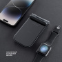 Беспроводное зарядное устройство Deppa Wireless Charger Slim 15W, Черный (23151)