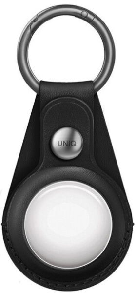 Чехол Uniq для Apple AirTag Domus Leatherette Black